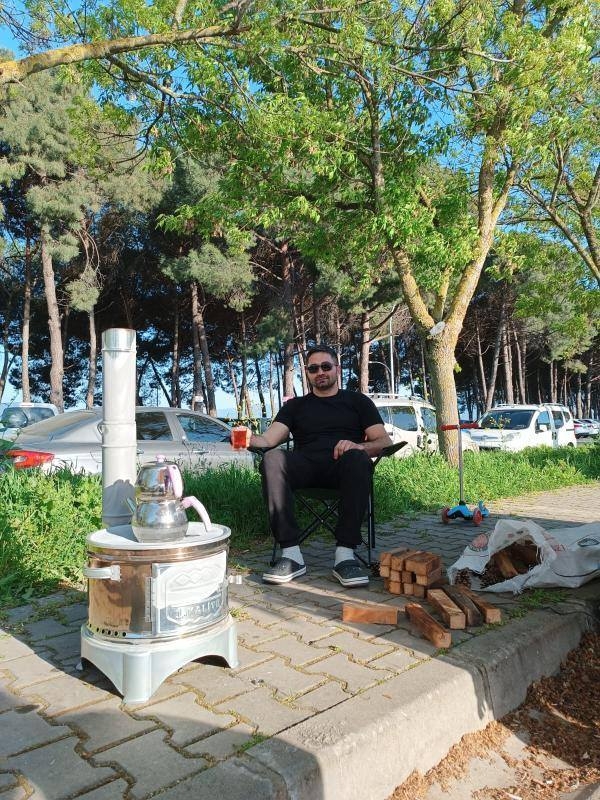 38 cm çapında 1.kalite çaydanlık hediyeli mükemmel set